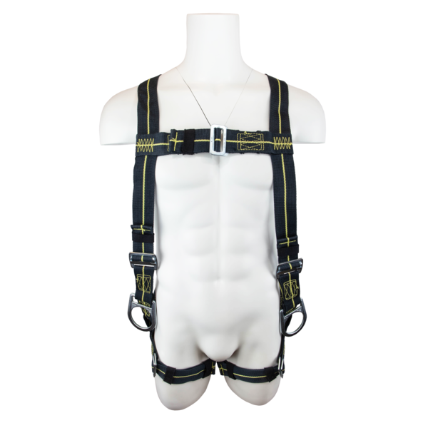 Safewaze Fire Rated Full Body Harness, Vest Style, S FS77326-FR-S